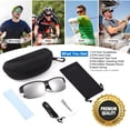 thumbnail image 7 of TINHAO Fit Over Glasses Sunglasses for Men with Hard Case, Polarized UV400 Wrap Around Prescription Glasses for Driving Fishing Hiking Golf Cycling Outdoor, 7 of 7