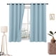 thumbnail image 1 of Cortinas Blackout 275cm Ancho X 160cm Alto - En 2 Páneles (Azul Claro), 1 of 1