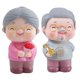 thumbnail image 2 of Creative Cake Topper Elderly Cake Ornament For Family Members With Realistic Design Ideal For Festival Celebration 2Pcs, 2 of 3