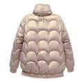 thumbnail image 6 of Fashion Winter Warm Jackets for Womens Plus Size Long-sleeved Solid Color Light Shiny Down Jacket Long-sleeved Jacket, 6 of 8