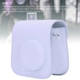 thumbnail image 3 of Instant Étui de Protection pour Appareil Photo, Housse en Cuir PU avec Sangle Amovible et Réglable, Étui de Protection Rétro Imperméable et Résistant aux Rayures pour Mini SE 7 Plus, 3 of 7