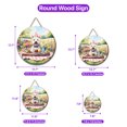 thumbnail image 5 of Happy Mother's Day West Highland White Terrier with Sweets and Flowers at a Picnic Round Wood Sign Westie Westy Dog Lover Hanging Wall Home Decor - 13005, 5 of 5