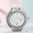 thumbnail image 3 of Reloj De Anillo De Cuarzo, Ring De Portada Volteada Reloj De Anillo De aleación Simple, Reloj De Moda Para La Mayoría De Las Mujeres Cumpleaños De San Valentín Chicas Hermosas, 3 of 7