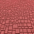 thumbnail image 1 of Ahgly Company Tapis d'Intérieur Lavable en Machine Carré Rouge, 8 Pieds Carré, 1 of 7