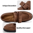 thumbnail image 3 of Ecetana Womens Loafers Shoes Platform Chunky Penny Loafer Comfortable Slip On Work Business Casual Dress Shoes, 3 of 6