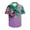 AD-Multicolor, variant on JURANMO Holiday Sales Men's Bowling Shirts Funny Mardi Gras Graphic Print Shirt Casual Lapel Button Up Vacation Summer Top Multicolor XL