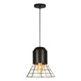 thumbnail image 1 of Xtricity - Pendant Light, 12 '' Wide, From the Eugene Collection, Black, 1 of 3