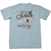 Alabama Crimson Tide The South Tee Shirt Chambray
