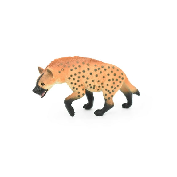 Hyena Toy, Hyaena, Laughing, Animal, Very Realistic Rubber Figure, Model, Educational, Animal, Hand Painted Figurines, 4.5" CH050 BB77