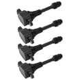 thumbnail image 1 of Paquete de bobinas de encendido de 4 piezas 22448‑8H315 de repuesto para Nissan Altima L4 2.5L 2002-2006, 1 of 12