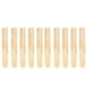 thumbnail image 5 of B Cañas planas accesorio de lengüeta de clarinete 10 piezas Diseño de sastrería especial Amplia compatibilidad Sonido claro Color de madera para instrumento, 5 of 8