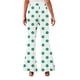 thumbnail image 4 of Pantalones largos con estampado para niñas, forrados de vellón para mayor calidez, pantalones largos casuales, leggings ligeramente acampanados, traje para niñas de 5 a 16 años., 4 of 6