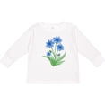 thumbnail image 3 of Inktastic Cornflower Boys or Girls Long Sleeve Toddler T-Shirt, 3 of 5