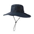thumbnail image 2 of GSPCLAM Mens Sun Hats UPF 50+ Wide Brim Hat for Fishing Hiking, Lightweight Breathable Mesh Hat with Adjustable Chin Strap, 2 of 5