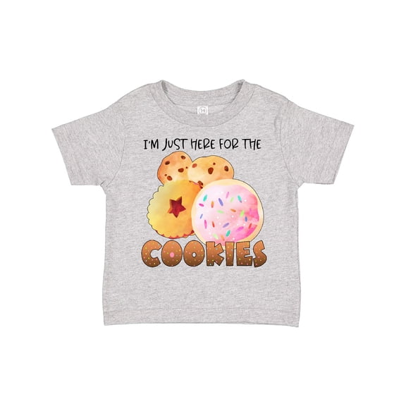 Inktastic I'm Just Here for the Cookies Boys or Girls Toddler T-Shirt