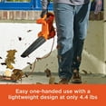 thumbnail image 5 of BLACK+DECKER LB700 180 MPH at 180 CFM 7 Amp Corded Electric Leaf Blower & Vacuum, Lightweight, 5 of 5