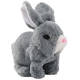 thumbnail image 1 of Electric Moving Rabbit Plush Toy With Sound Wiggling Ears Simulation Pet Gift For Kids Boys, 1 of 8