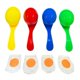 thumbnail image 1 of 4 sets of Colorful Eggs and Spoons Race Game Set Outdoor Party Games Egg Spoon Race Game Kids Interactive Toys Funny Spoon Toys Kids Egg Playthings, 1 of 5