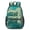 Blue and Gold, variant on Black and Gold Marble Pattern 17" School Backpacks for Teens,Waterproof Oxford Fabric,S-Shape Padded Straps for School,Travel,Hiking,Camping