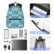 thumbnail image 4 of Disketp Best Dad Ever Mochila Ligera Clásica con Múltiples Bolsillos, Mochila Casual para Hombre y Mujer, Ideal para Escuela, Trabajo y Viajes, 4 of 6