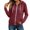 Wine, variant on Tqcoqu Womens Zip Up Hoodies Long Sleeve Y2K Hooded Sweatshirt Women Fashion Zipper Fall Light Jackets with Pocket