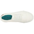 thumbnail image 4 of Blowfish Womens Marley Low Top Bungee Fashion Sneakers, White, Size 7.0, 4 of 5