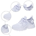 thumbnail image 6 of Rotm Womens Tennis Shoes for Walking Women Walking Shoes Ladies Running Sneakers Breathable Mesh Sports Shoes Casual Lightweight Gym Lace up Sneakers Grey,9.5, 6 of 7