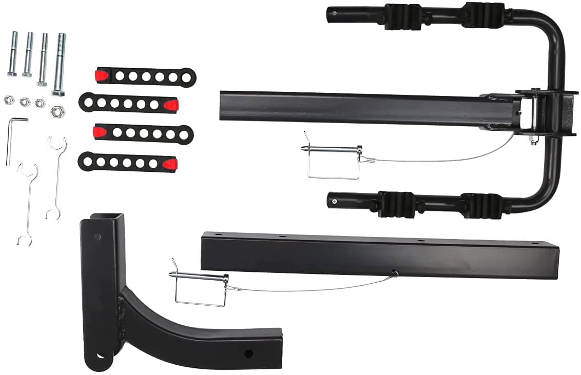 Galaxy Auto Swing Away Hitch Mount Bike Rack for 2 Bikes - Fits 2" Receivers ONLY
