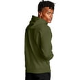 thumbnail image 2 of Champion Mens Powerblend Hooded Sweatshirt, 2XL, Fresh Olive, 2 of 3