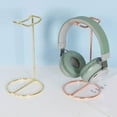 thumbnail image 1 of PENIKOKO Soporte De Hierro Para Auriculares Dorado Para Oficina Y Hogar Con Resistente Y, 1 of 8