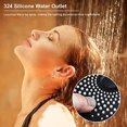 thumbnail image 6 of Enkey 3 Modes Handheld High Pressure Showerhead，With 1.5M Hose and Adjustable Bracket,Black, 6 of 6