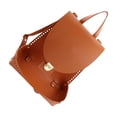 thumbnail image 1 of Guardoinrt Crochet Bag Bottom Base Hardware Parts Handwoven [Premium]:This DIY Bag DIY Backpack Making Set brown, 1 of 6