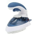 thumbnail image 2 of QUTETN Rotating Handle Steam Iron with 3 Temperature Settings  220-240V EU Plug  Blue, 2 of 8