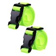 thumbnail image 3 of 2 piezas Carreras de carrito de golf correas de equipaje de nylon Práctico con la hebilla de liberación rápida Viajes de 39 pulgadas tiras de azotes Verde, 3 of 8