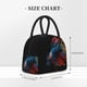 thumbnail image 2 of Disketp Colorful Betta Fish Bolsa Térmica para Almuerzo, Lonchera con Abertura Amplia y Gran Capacidad, Organizador Reutilizable para Mujeres, Hombres y Adultos, 2 of 6