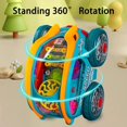 thumbnail image 2 of Speedlite Dynamic Gear Powered Car, Dynamic Gear Dynamic Cars with LED Lights, Children's Transparent Luminous Toy Car, Toy Cars with Colorful Mobile Gears for Children Aged 1-3 Years (2pcs), 2 of 8