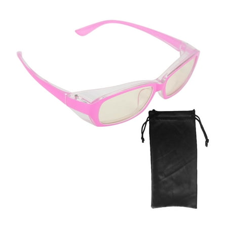 

Safety Goggles Anti Pollen Anti Wind Blue Light Blocking Glasses for Eye ProtectionPink