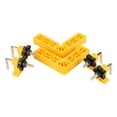 thumbnail image 4 of Abrazaderas de ángulo recto, 2 piezas Abrazadera de fijación para carpintería con posicionamiento de 90 grados Abrazaderas de ángulo de grado Solución innovadora, 4 of 8