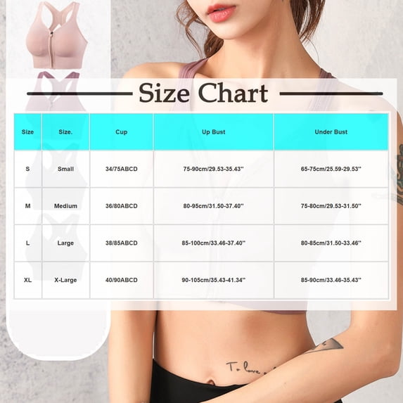 IFNWSV Sports Bras for Women Zip Front Racerback Cross Back Wireless Push Up Sports Bra Seamless Daily Workout Purple 42BC
