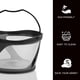 thumbnail image 2 of Filtro reutilizable de acero inoxidable + 100 papeles desechables para cafeteras KEURIG K-DUO - Incluye caja de regalo, 2 of 6