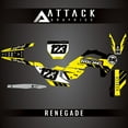 thumbnail image 2 of Attack Graphics Custom Renegade Complete Bike Graphics Kit for Husqvarna FX 350 2024, 2 of 3