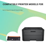 593-BBKD Toner Cartridge Replacement Compatible for Dell E310 E310dw E514 E514dw E515 E515dn E515dw Printer Ink (Black, 3-Pack)