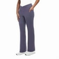 thumbnail image 3 of Jockey Ladies' High Rise Tummy Control Cross Waist Yoga Pant, Portland Plum XXL, 3 of 3