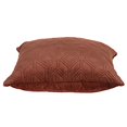 thumbnail image 3 of Parkland Collection PILL21345P Aleta Transitional Burnt Orange Square Throw Pillow, 3 of 6