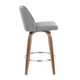 thumbnail image 4 of Tabouret de comptoir moderne milieu-du-siècle Toriano de LumiSource, 4 of 9