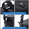 thumbnail image 4 of Bike Rear Rack Bag, Waterproof Bicycle Pannier Insulated Cooler Rear Seat Carrier Bag with Shoulder Strap, 4 of 5