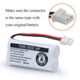 thumbnail image 3 of Batería BAOBIAN BT162342 2.4V 600mAh Ni-MH Paquete de 2, 3 of 5