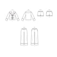 thumbnail image 3 of Simplicity Sewing Pattern 3202 - Children's and Misses' Lounge Top, Shorts and Pants, Size: A (S-L/XS-L), 3 of 10