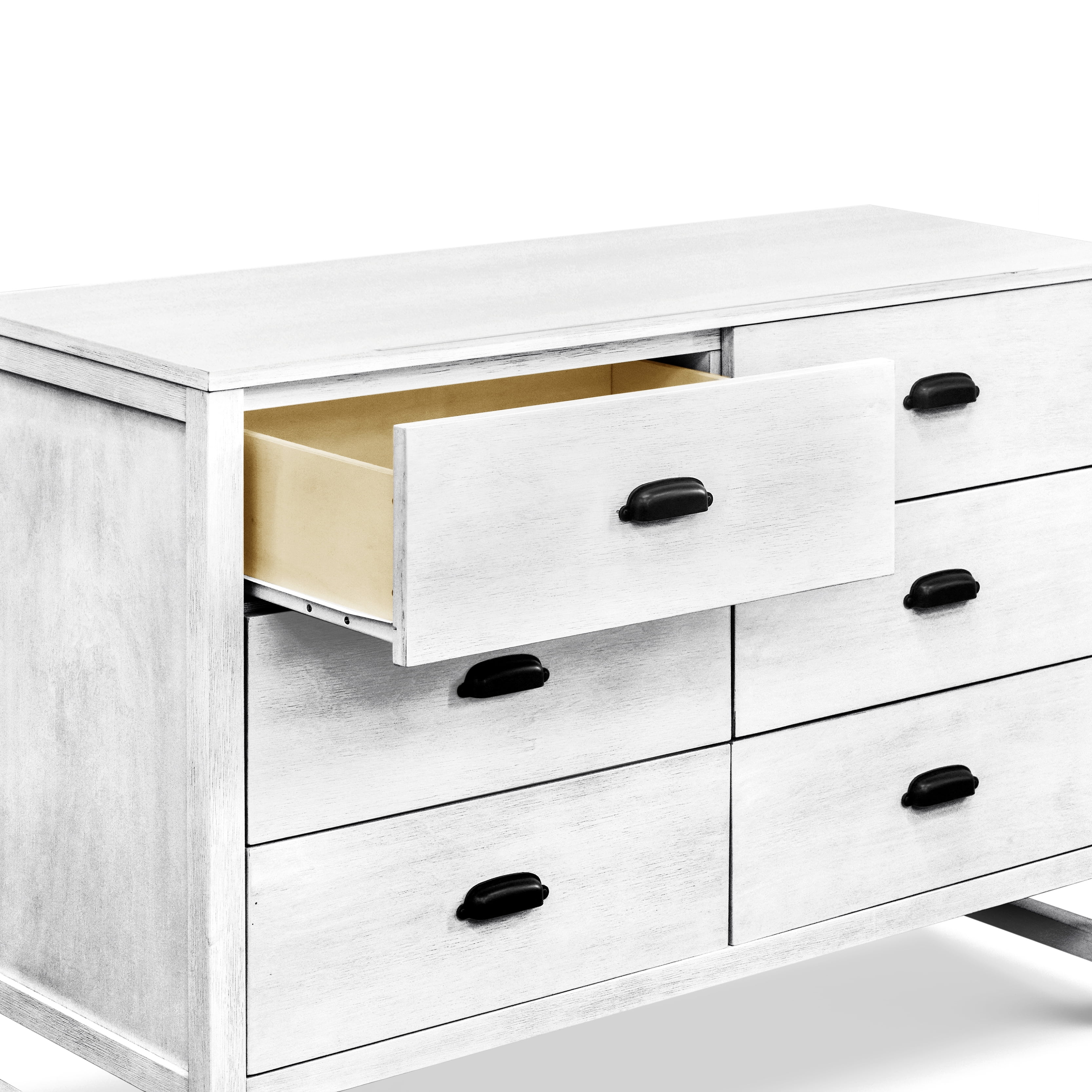 davinci fairway dresser cottage grey 6-Drawer Double Dresser, Comoros Off White