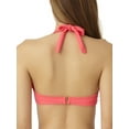 thumbnail image 2 of Collections by Women's Halter Twist Swim Swimsuit Top, 2 of 3